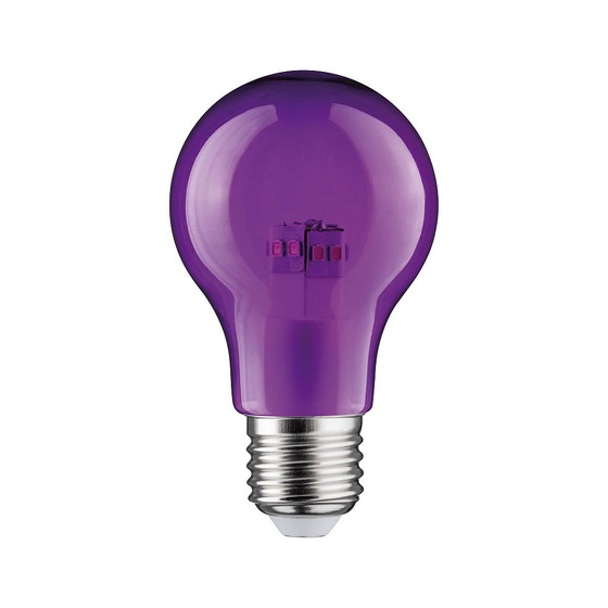 Paulmann 284.52 LED AGL Leuchtmittel 1 W Violett E27 Deko Lampe Birne 230V