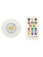 Light Topps LT1595910 1er Set LED Einbauleuchte mit Farbwechsel RGB 8,5W Weiss IP65