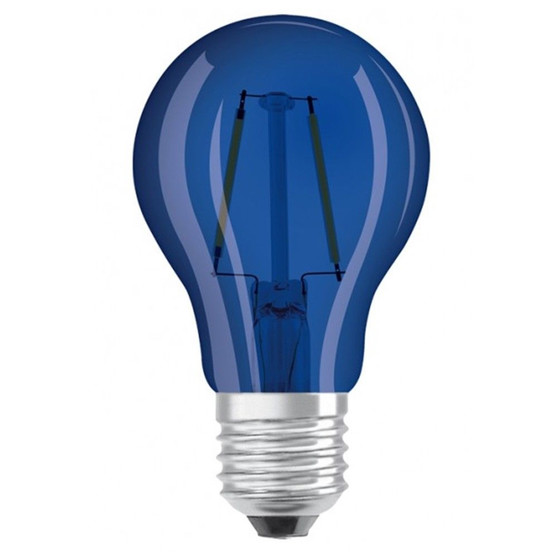 Osram LED Star Deko Classic Partylicht Lichterkette E27 2W Glühbirne 45Lm Blau