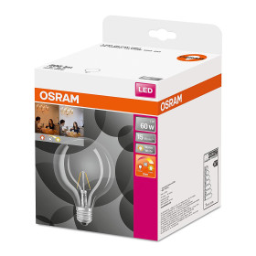 Osram LED GlowDim Classic Globe Glühbirne Filament E27 7W = 60W 2200K-27000K