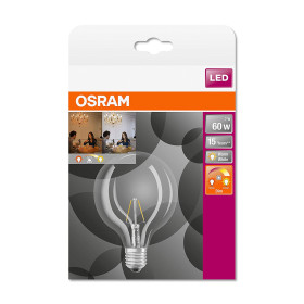 Osram LED GlowDim Classic Globe Glühbirne Filament E27 7W = 60W 2200K-27000K