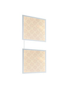 LED Panel Lumix Pattern Wandleuchte 11,5W Weiß Warmweiß Basisset inkl. Leuchtmittel