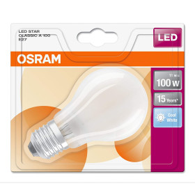 Osram LED Retrofit AGL Filament matt E27 11W = 100W Glühlampe kaltweiß 4000K