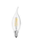 Osram LED Retrofit Kerze Filament Classic BA40 E14 4W = 40W Warmweiß 2700K