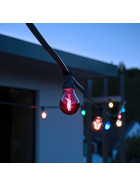 Osram LED Star Deko Classic Partylicht Lichterkette E27 2W Glühbirne Rot 45Lm
