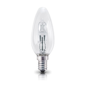 Luminizer Classic Eco Halogen Kerze C35 18W = 21W E14 dimmbar warmweiß