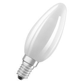 Osram LED Superstar Kerze Candle dimmbar matt Classic E14...