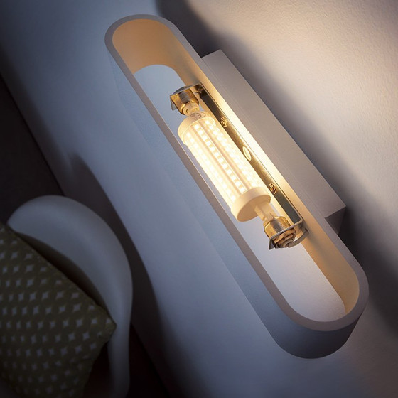Osram LED Star Stab Baustrahler Deckenfluter R7s 7W = 60W 78mm Warmweiss 2700K