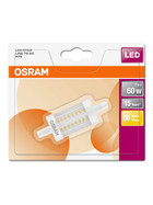 Osram LED Star Stab Baustrahler Deckenfluter R7s 7W = 60W 78mm Warmweiss 2700K