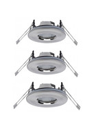 Paulmann 997.47 2Easy Spot Set Premium Eisen gebürstet max 50W exkl Leuchtmittel