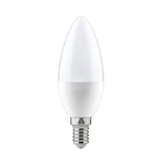 Paulmann 285.38 3er Set LED Kerzen Lampe 5,5 W E14 Leuchtmittel Opal 230V 2700K