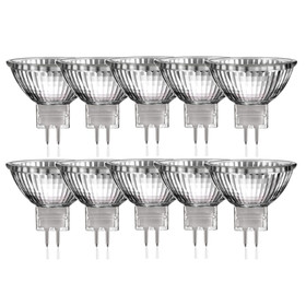 10 x Halogen Reflektor Glühbirne MR16 GU5,3 50W...