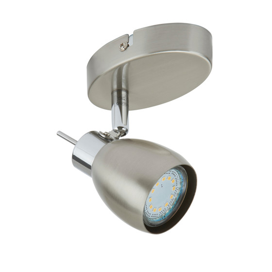 Briloner 2736-012 Deckenstrahler Lampe Leuchte Strahler 3W LED Nickel matt
