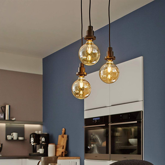 Osram LED Globe 95 Vintage 1906 Filament E27 7W = 51W...