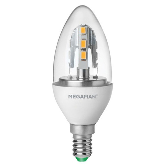 Megaman MM21028 LED E14 3,5W = 25W Kerze Glühbirne dimmbar Lampe warmweiß 230V