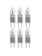 GoOn 6er Set Halogenlampen Stiftsockel Leuchtmittel 50W GY6,35 Warmweiß 12V dimmbar