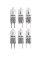 GoOn 6er Set Halogenlampen Stiftsockel Leuchtmittel 50W GY6,35 Warmweiß 12V dimmbar