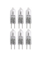 GoOn 6er Set Halogenlampen Stiftsockel Leuchtmittel 50W GY6,35 Warmweiß 12V dimmbar