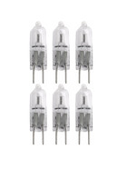 GoOn 6er Set Halogenlampen Stiftsockel Leuchtmittel 50W GY6,35 Warmweiß 12V dimmbar