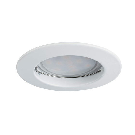 Paulmann 928.04 1er Einbauleuchten-Set Premium Coin LED 6,8W Wei Lampe