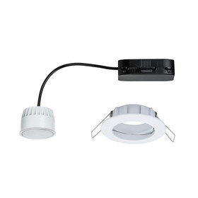 Paulmann 928.04 1er Einbauleuchten-Set Premium Coin LED 6,8W Weiß Lampe