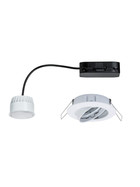 Paulmann 928.03 1er Einbauleuchten Set Premium Coin LED 6,8W Weiß schwenkbar