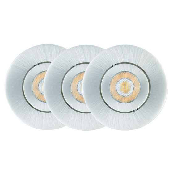 3er Set Light Topps LT1255137 LED Einbaustrahler Einbauleuchte 3x6W schwenkbar