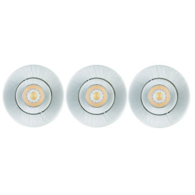 3er Set Light Topps LT1255137 LED Einbaustrahler Einbauleuchte 3x6W schwenkbar