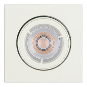 3er Set LED Einbaustrahler Einbauleuchte 3x6,8W GU10 schwenkbar 25° dimmbar Weiß