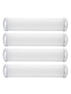 4x Hi Lite 14020081 LUXEMBURG Deckenleuchte Bürolampe 2x18W G13 T8 inkl. Titan