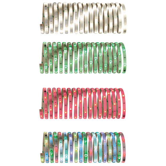 Paulmann 706.96 Digital LED Stripe RGBW 3m Warmwei 11,8W + IR-Fernbedienung