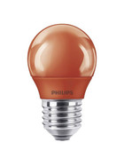 Philips LED E27 Tropfen P45 Party Leuchtmittel Glühlampe 3,1W Rot 230V Sparsam