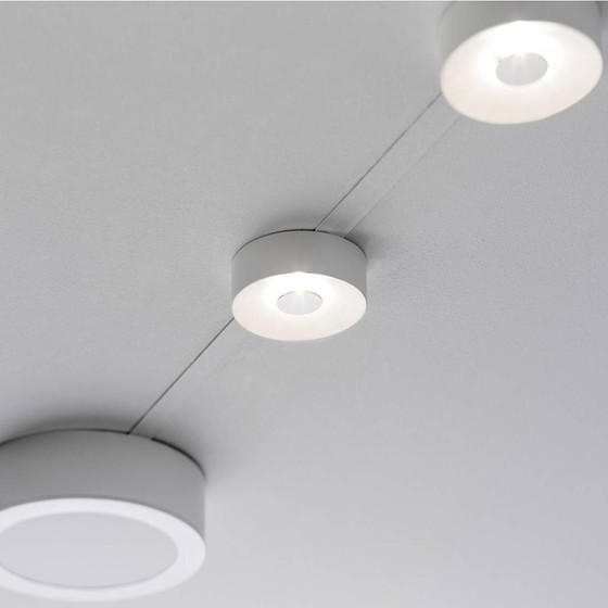 Paulmann 936.47 6er Set Basin Aufbauleuchten LED 6x0,45W Warmweiss 6m