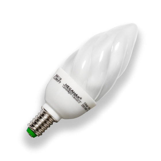MEGAMAN MM110 Kerze Compact Energiesparlampe 5W Warmweiß...