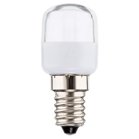 Müller-Licht 400261 LED Kühlschranklampe 2W=19W Plastik E14 Weiß Warmweiß
