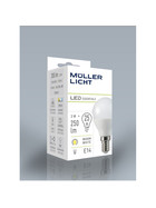Müller Licht 400037 A+ LED-Leuchtmittel Tropfenform Essentials 3W = ca. 25W E14