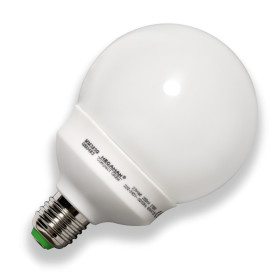 Megaman MM323G Energiesparlampe Globe 23W E27 Warmweiß 98mm EEK A
