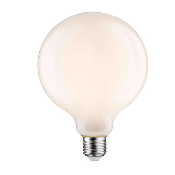 Paulmann 284.86 LED Globe Ø80mm 6W E27 Opal Warmweiß Dimmbar Leuchtmittel Lampe