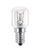 Philips Kühlschrank-Glühlampe Glühbirnen 25W E14 T25 Leuchtmittel Speziallampe
