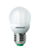 MEGAMAN MM19122i Energiesparlampe Ping Pong Lampe 9W E27 Warmweiß EEK A 230V