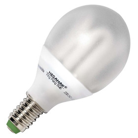 MEGAMAN MM18122i Energiesparlampe Ping Pong Lampe 9W E14 Warmweiß EEK A 230V
