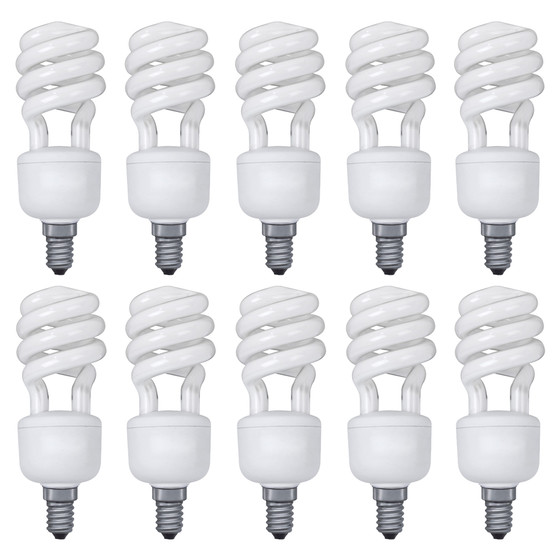 10 x Paulmann 894.36 Energiesparlampe Spirale 11W E14...