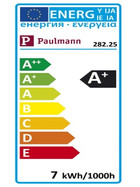 10 x Paulmann 282.25 LED AGL Leuchtmittel 7 W E27 Warmdimm 2000-3000K