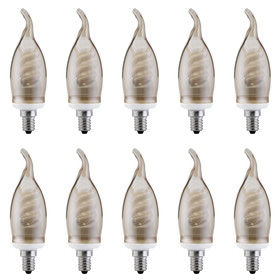 10 x Paulmann 880.70 Energiesparlampe Kerze Cosy 7W E14...