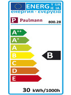 10 x Paulmann 800.28 Halogen Reflektor Cool Beam 28W GU5,3 Silber