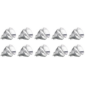 10 x Paulmann 838.09 5W GU4 Warmweiß Halogen Reflektor MR11 Silber Leuchtmittel dimmbar