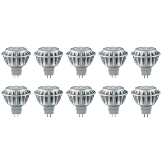 10 x Nice Price 3596 LED Leuchtmittel Reflektor 8W GU5,3 warmweiß Sparlampe