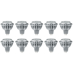 10 x Nice Price 3596 LED Leuchtmittel Reflektor 8W GU5,3 warmweiß Sparlampe