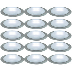 5 x Nice Price 3630 Bodeneinbauleuchten Set LED 3x0,3W...