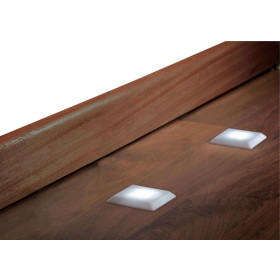 5 x Nice Price 3629 Bodeneinbauleuchten Set LED 3x0,3W satin inkl. Leuchtmittel